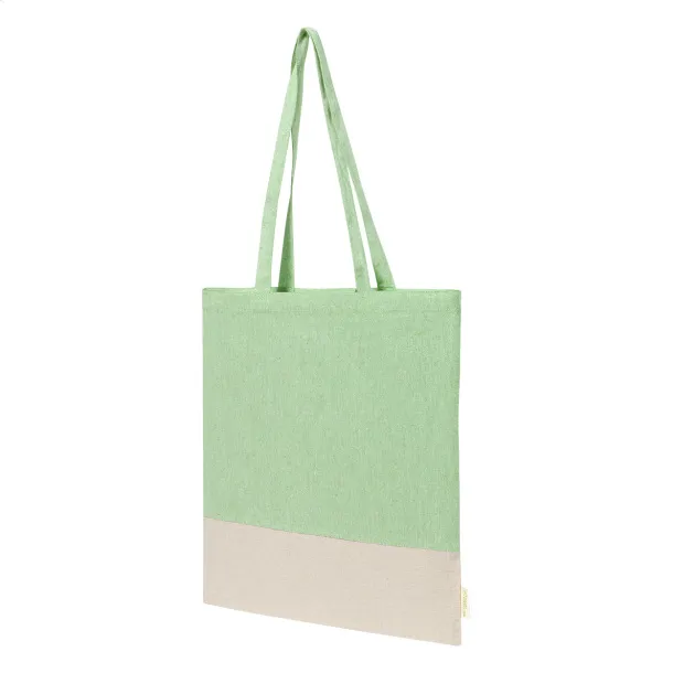 Konti cotton shopping bag Green