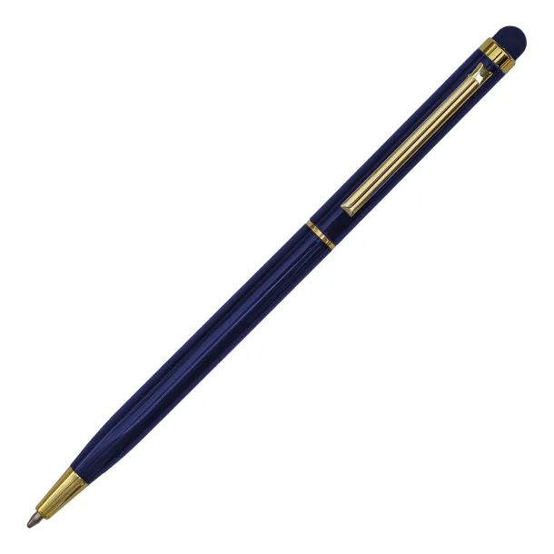 TOUCH TIP GOLD aluminum ballpoint pen Dark Blue
