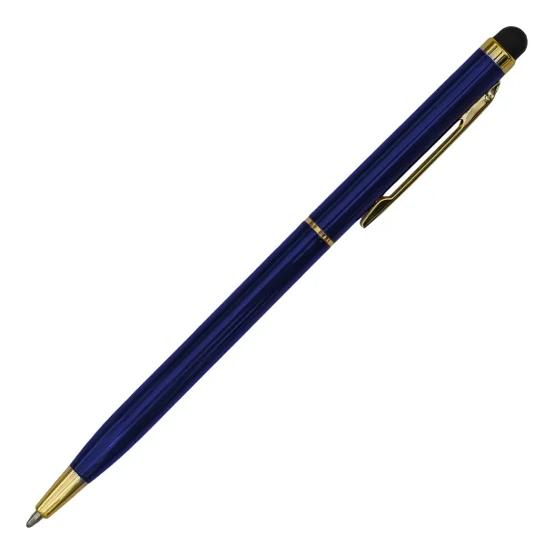 TOUCH TIP GOLD aluminum ballpoint pen Dark Blue