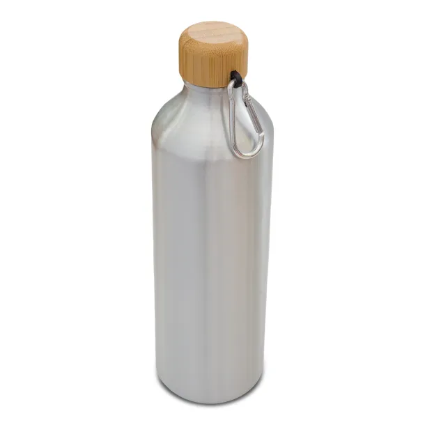 LUQA aluminium bottle 800 ml Silver