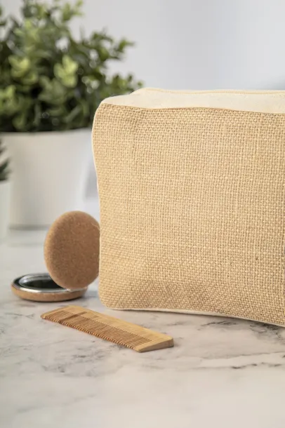 Jurbax cosmetic bag Natural