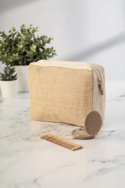 Jurbax cosmetic bag Natural