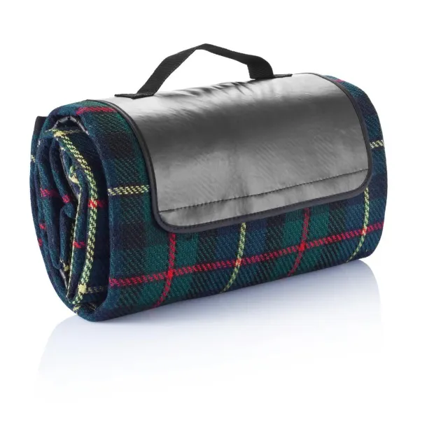  Tartan piknik deka - XD Collection Crna 