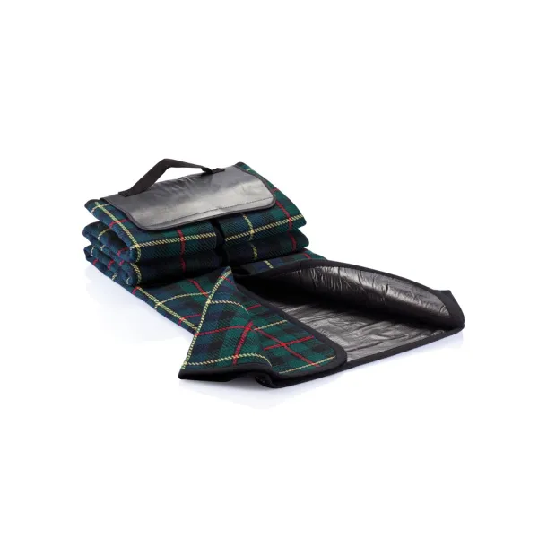  Tartan picnic blanket - XD Collection Black 