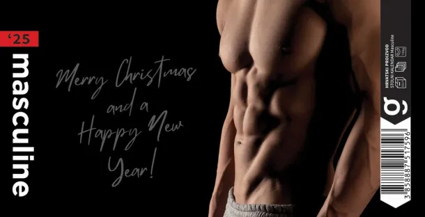  "MASCULINE" 13 sheets, format: 20,5x14,5 cm, desk calendar, envelope, P/50 Color