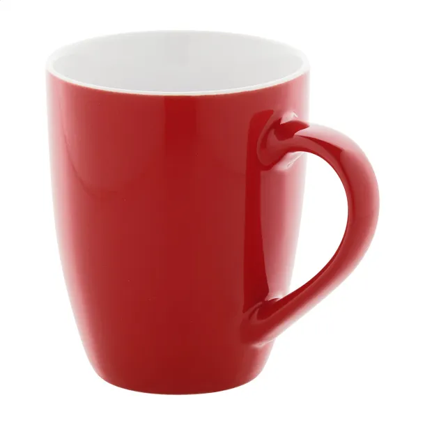 Gaia mug Red White