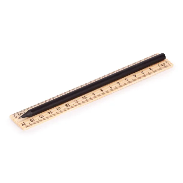 SIMPLE PENCIL set of pencil and ruler Beige