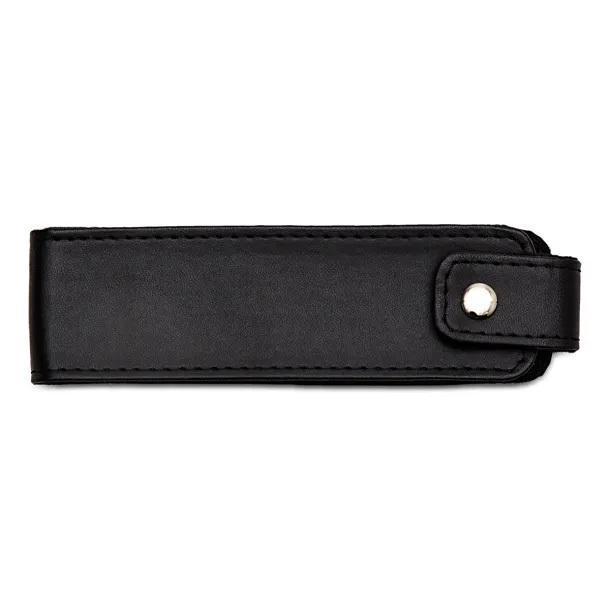 CURITIBA poklon set s kuglicom i keramičkom olovkom i futrolom Crvena