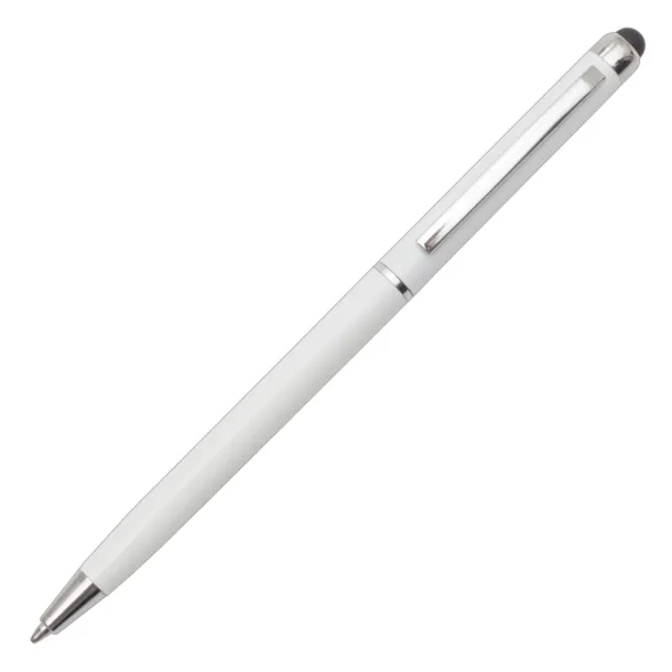 TOUCH POINT plastic ballpoint pen White