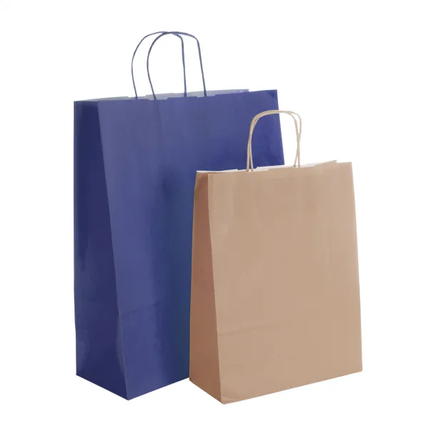 Mall paper bag Blue