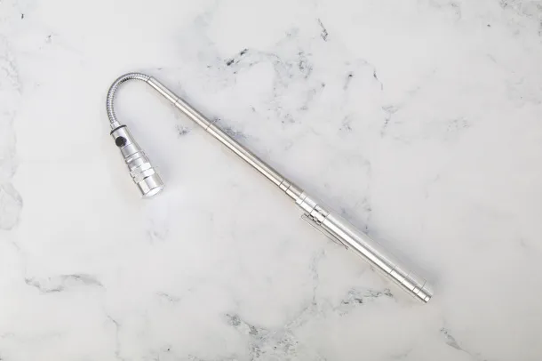 Giraffe extendable flashlight Silver