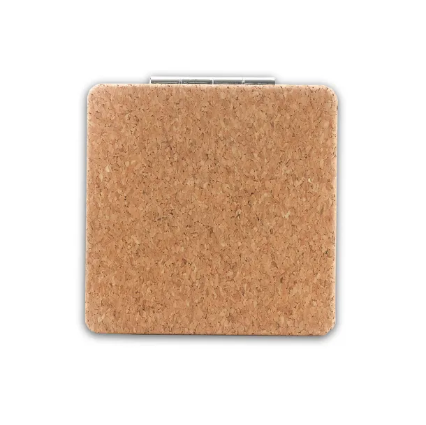 MIRAR mirror with a cork frame Beige