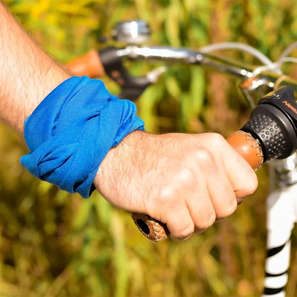 TUBE Pokrivalo za vrat i lice Plava