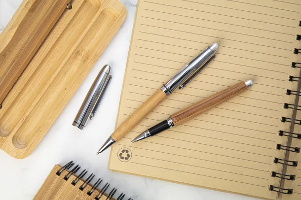 Chimon bamboo pen set Natural