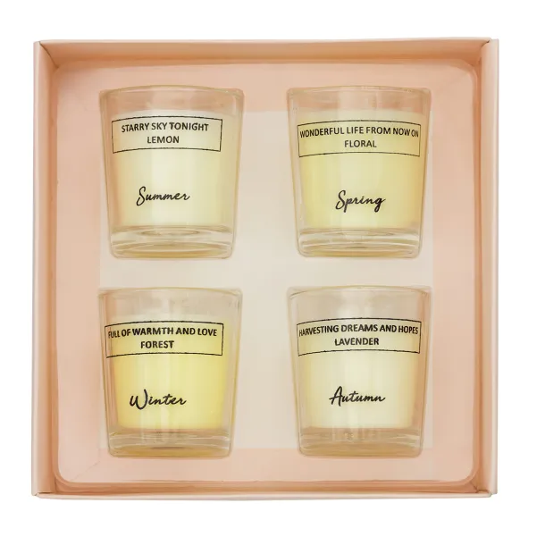 SEASONS scent candel set Multicolour