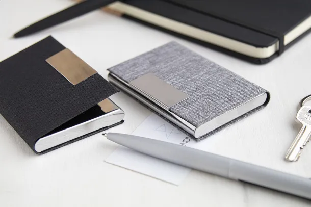 Merpet business card holder Grey