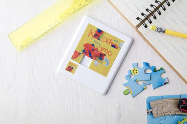 Melanie mini puzzle White