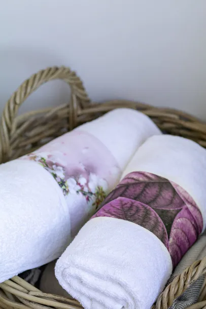 Subowel M sublimacijski ručnik, 400 g/m² Bijela