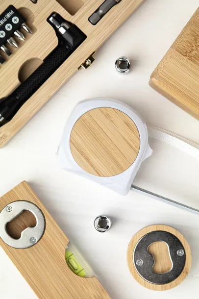 Meaboo bottle opener tape measure Natural