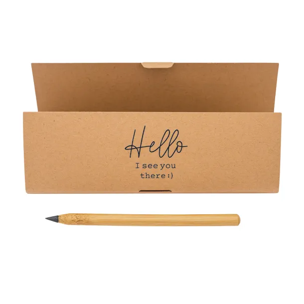 KONY long-life pencil in a box Beige