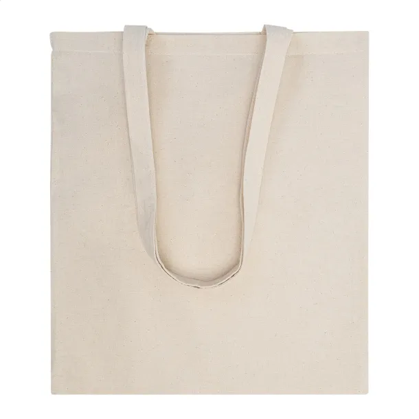 Longish 180 cotton shopping bag, 180 g/m² Natural