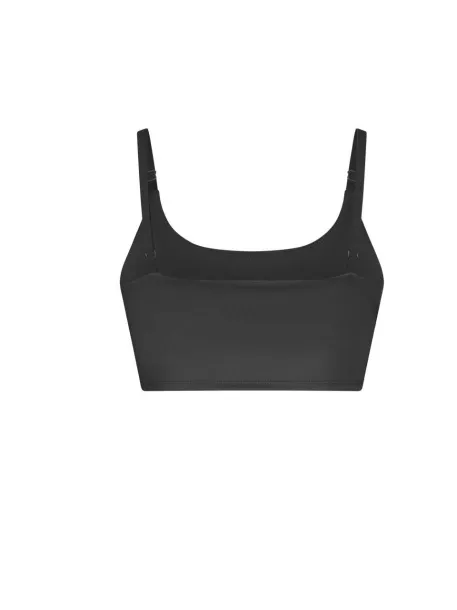  Ženski reciklirani sportski grudnjak, 240 g/m2 - Just Cool Crna