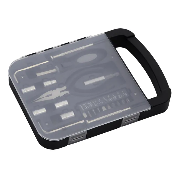 HEFTY Set alata Crna