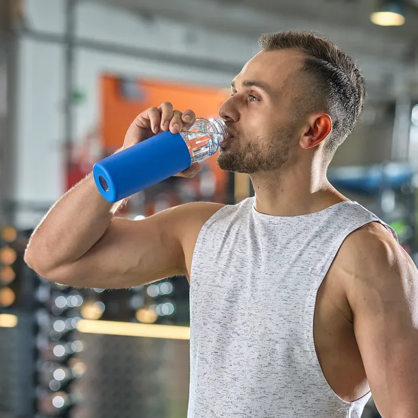 VIM BOOSTER 560 ml glass bottle Blue