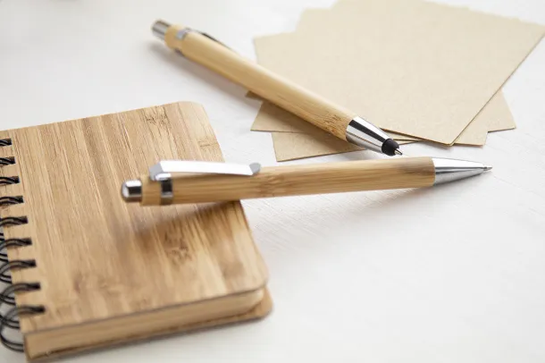 Bashania bamboo ballpoint pen Natural