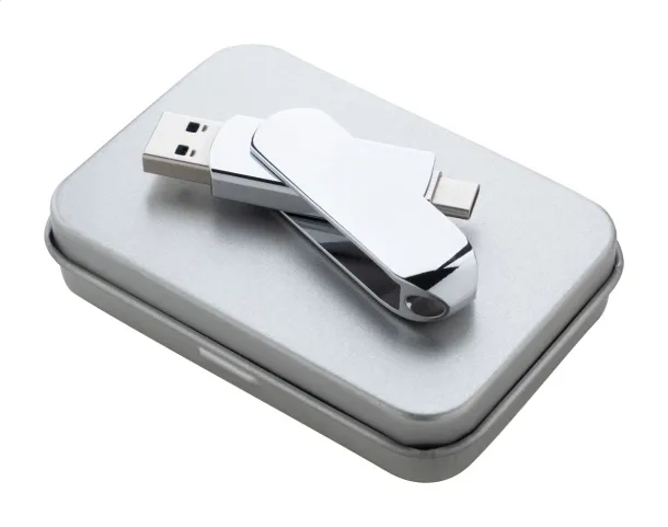 Gigax OTG USB flash drive Silver