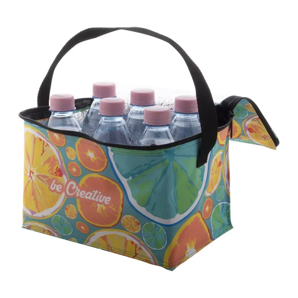 CreaCool 6 personalizirana rashladna torba Crna Bijela