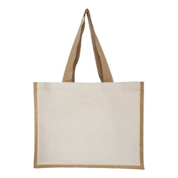 MANNAR torba od pamuka i jute - 280 g/m2 Bež