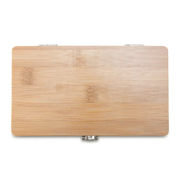PATTAYA tool set in a bamboo box Brown