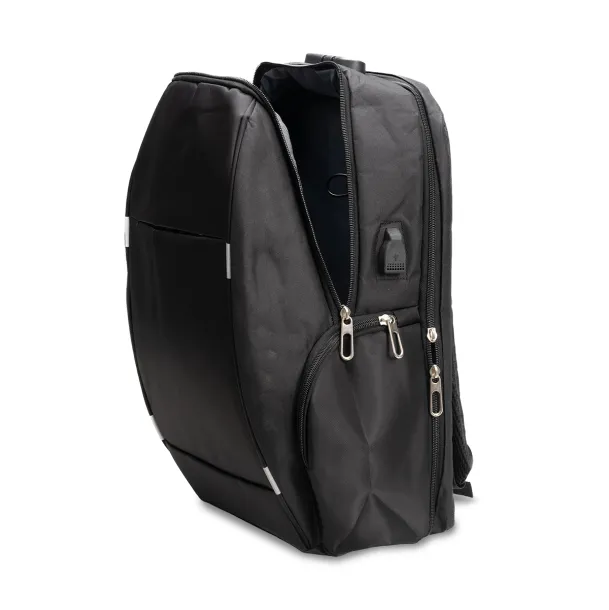 YORK ruksak za laptop, 15" Crna