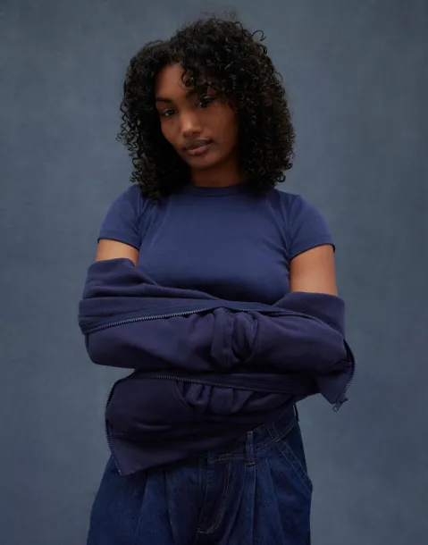  Women's Micro Rib Baby Tee - Bella+Canvas