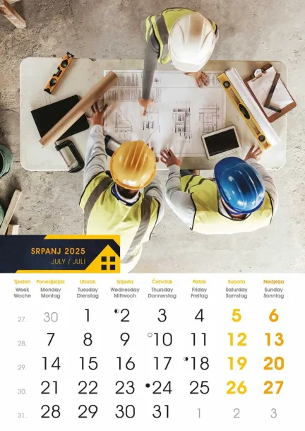  "S GRADILIŠTA" color kalendar Color