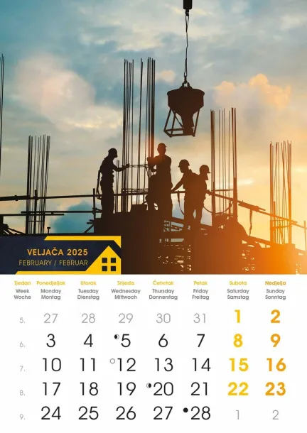  "S GRADILIŠTA" color kalendar Color