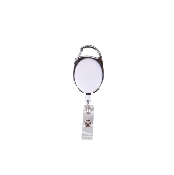 SKIPASS skipass tag with carabiner White