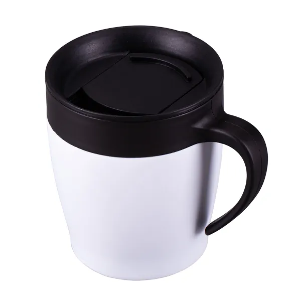 CHILLOUT Čelična šalica, 350 ml Bijela