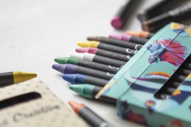 Craxon 12 personalizirani set pastelnih bojica Prirodna