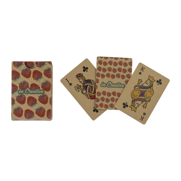 CreaCard Pocket Eco custom playing cards Natural