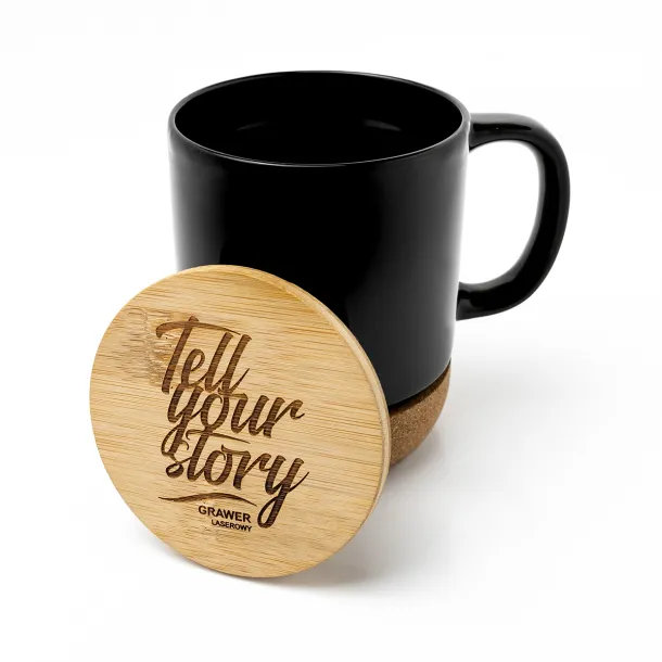 MAGGIANO ceramic mug 400 ml Black