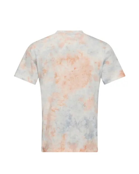  TIE-DYE T - Just Ts Grey Pink Marble