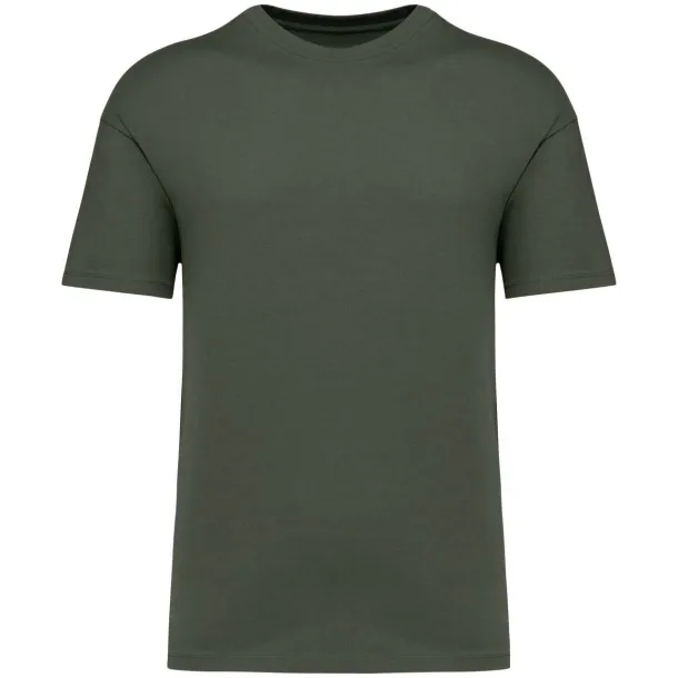  Unisex majica s opuštenim ramenima - Native Spirit Dark Khaki Heather