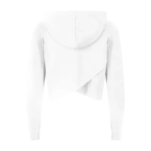  Hoodie s prekopom na leđima - Just Cool Bijela