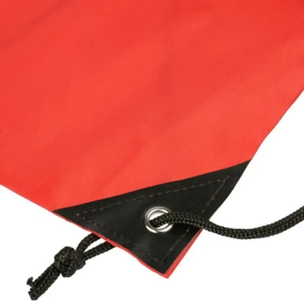  Drawstring bag red