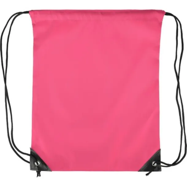  Drawstring bag pink