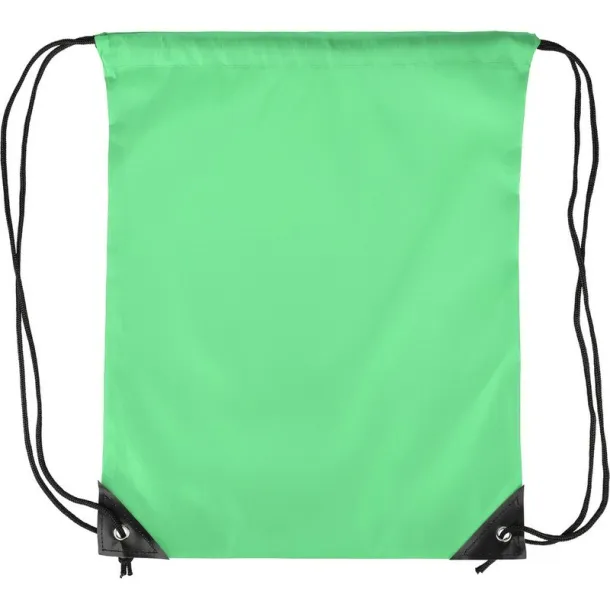  Drawstring bag light green