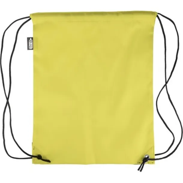  Drawstring bag yellow