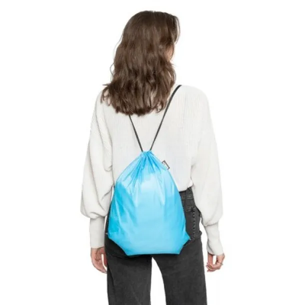  Drawstring bag light blue